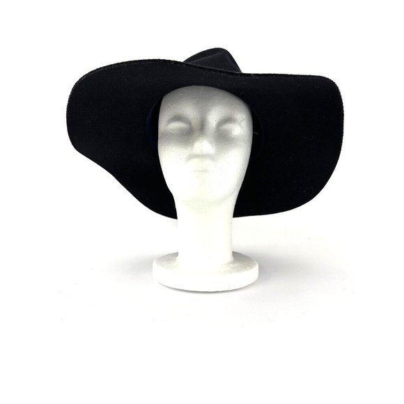 Madewell  x‎ Biltmore Montana Wool Felt Hat Boho Classic Wide Brim Fall Winter - Picture 3 of 8